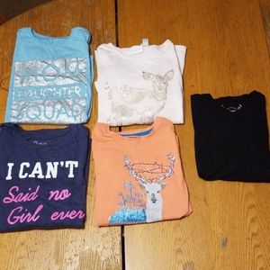 Girls' L 10/12 Long Sleeve Lot